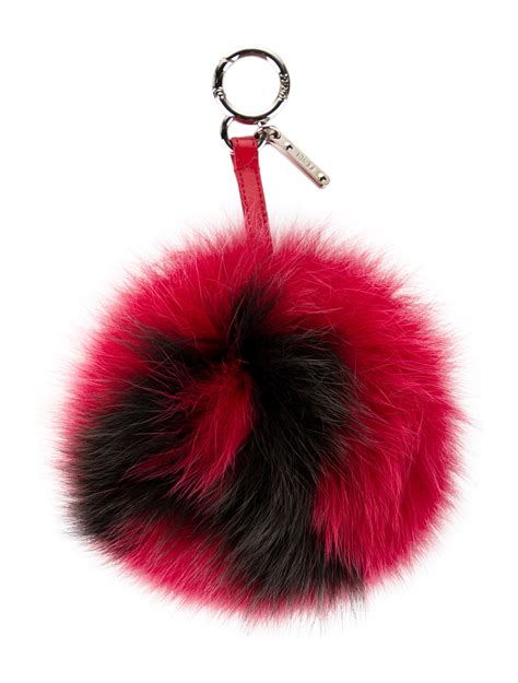 fendi furs keychain|Fendi keychain resale.